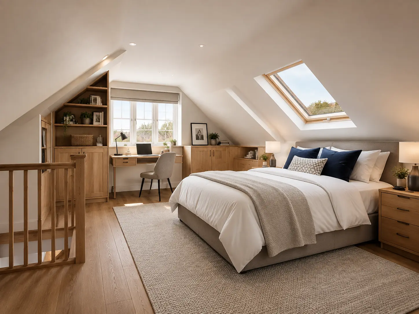 Finished loft design