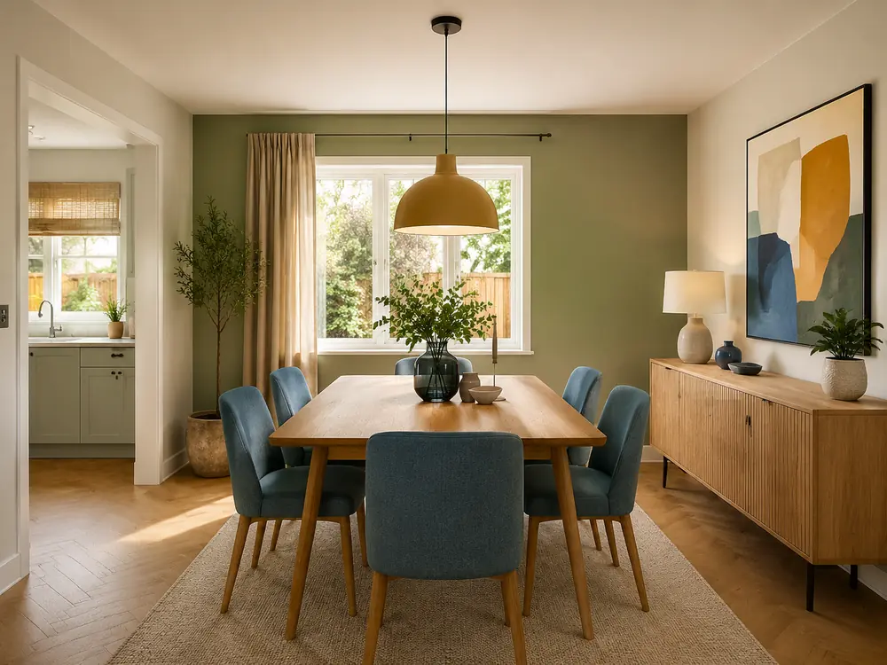 A second realistic 3D design direction for Dining Room